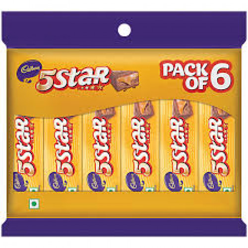 CADBURY 5STAR PACK OF 6 96G
