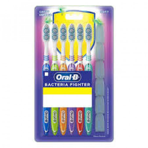 ORAL-B CAVITY DEFENSE MEDIUM 6SET