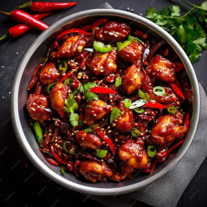 CHICKEN CHILLI DRY BONE