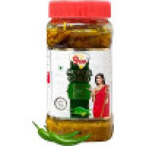 9AM GREEN CHILLI PICKLE 450G 9AM GREEN CHILLI PICKLE 450G