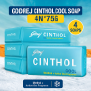 GODREJ CINTHOL COOL SOAP 4*75G GODREJ CINTHOL COOL SOAP 4*75G