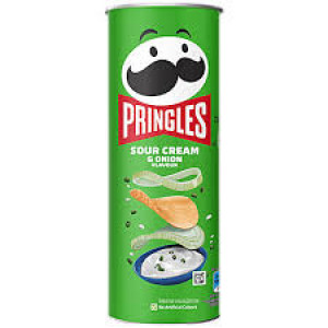 PRINGLES SOUR CREAM @ ONION 107G PRINGLES SOUR CREAM @ ONION 107G