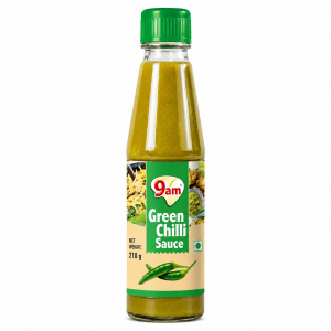 9AM GREEN CHILLI SAUCE 180G