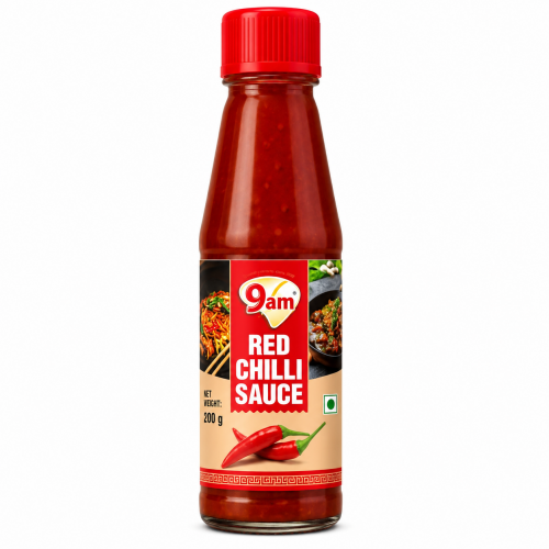 9AM RED CHILLI SAUCE 180G