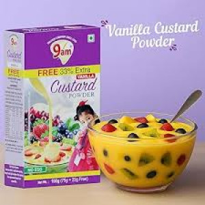 9AM CUSTARD POWDER VANILLA 500G