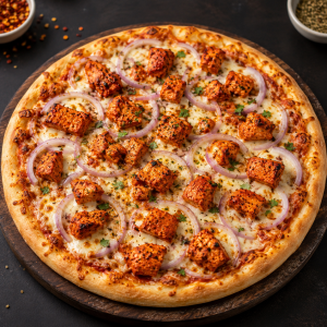 CHICKEN TIKKA @ ONIONS PIZZA 9INCH CHICKEN TIKKA @ ONIONS PIZZA 9INCH