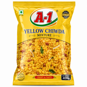 A-1 YELLOW CHIWDA MIXTURE 400G