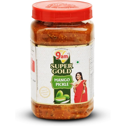 9AM SUPER GOLD MANGO PICKLE 900G