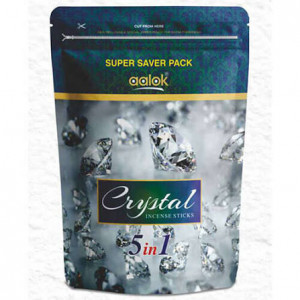 AALOK CRYSTAL 5IN1 AGARBATI 450G AALOK CRYSTAL 5IN1 AGARBATI 450G