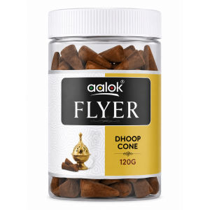 AALOK FLYER DHOOP CONE 120G AALOK FLYER DHOOP CONE 120G