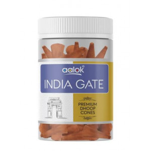 AALOK INDIA GATE DHOOP CONES 120G AALOK INDIA GATE DHOOP CONES 120G