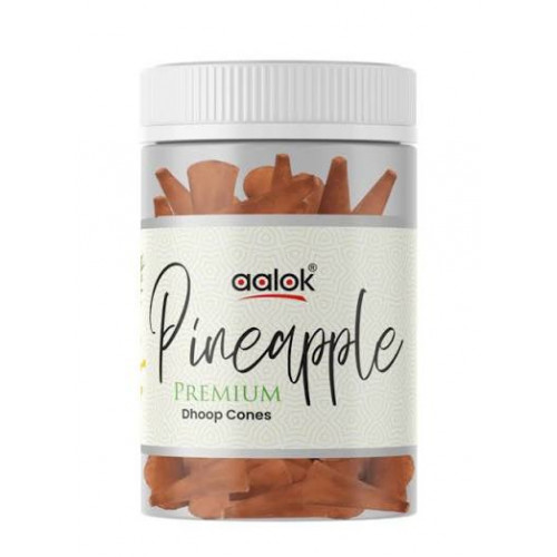 AALOK PINEAPPLE DHOOP CONES 120G