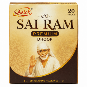 AALOK SAI RAM DHOOP 20STICKS AALOK SAI RAM DHOOP 20STICKS
