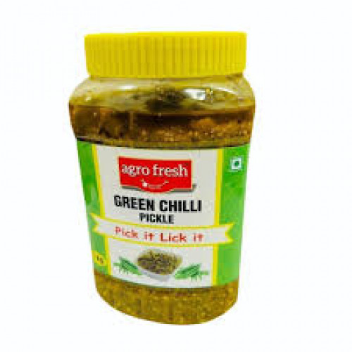 AGRO FRESH GREEN CHILLI PICKLE 1KG