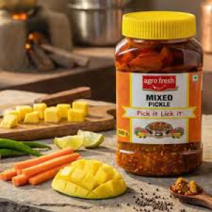AGRO FRESH MIXED PICKLE 1KG