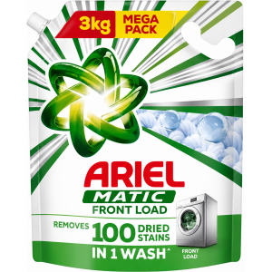 ARIEL MATIC FRONT LOAD LIQUID 3KG ARIEL MATIC FRONT LOAD LIQUID 3KG