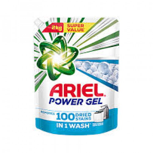 ARIEL POWER GEL TOP LOAD LIQUID 2KG