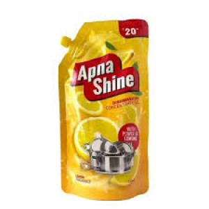 APNA SHINE DISHWASH LIQUID 140ML