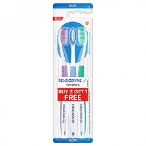 SENSODYNE SOFT BRUSH B2G1 FREE