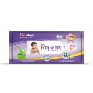 HIMALAYA BABY WIPES 72N