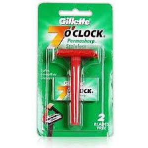 GILLETTE 7 O^CLOCK 1N