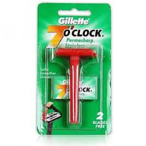 GILLETTE 7 O^CLOCK 1N