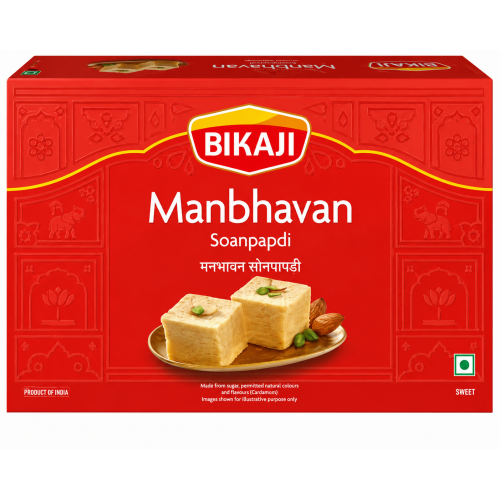 BIKAJI MANBHAVAN SOANPAPDI 450G BIKAJI MANBHAVAN SOANPAPDI 450G