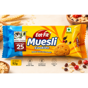 BISK FARM EAT-FIT MUESLI COOKIES 92G