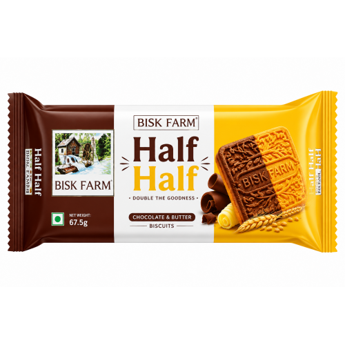 BISK FARM HALF HALF 67.5G