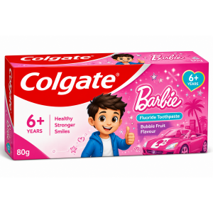 COLGATE BARBIE PASTE 6+YEARS 80G COLGATE BARBIE PASTE 6+YEARS 80G