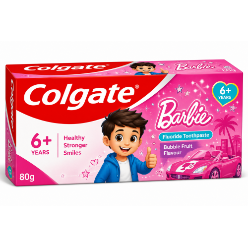 COLGATE BARBIE PASTE 6+YEARS 80G