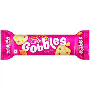 BRITANNIA GOBBLES FRUITY FUN CAKE 33G