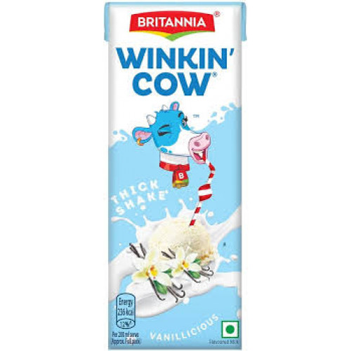 BRITANNIA WINKIN COW GROW VANILLA 135ML