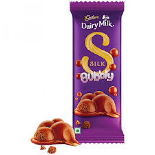 CADBURY DM SILK BUBBLY 112G