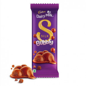 CADBURY DM SILK BUBBLY 112G