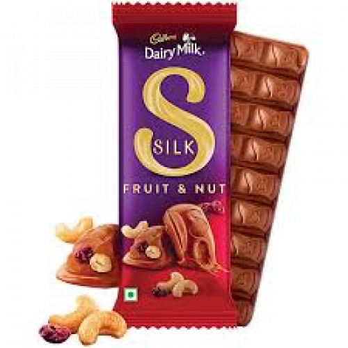 CADBURY DM SILK FRUIT @ NUT 129G