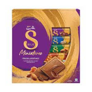 CADBURY SILK PREMIUM MINIATURES 160G CADBURY SILK PREMIUM MINIATURES 160G