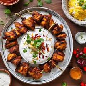 CHICKEN AFGANI KABAB (4PCS)