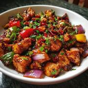 CHICKEN CHILLI DRY BONE