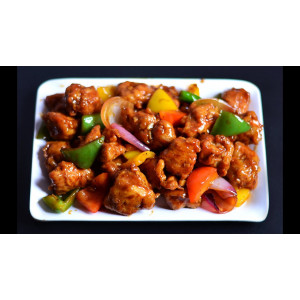 CHICKEN CHILLI DRY BONELESS