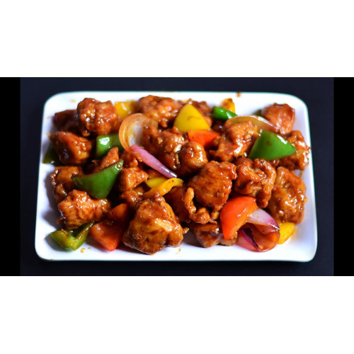 CHICKEN CHILLI DRY BONELESS