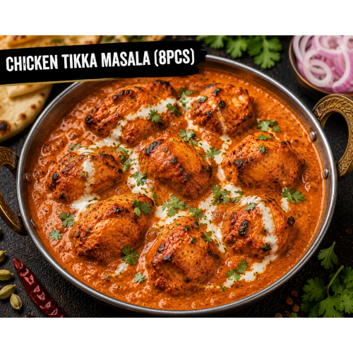 CHICKEN TIKKA MASALA (8PCS)