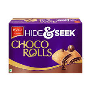 PARLE HIDE@SEEK CHOCO ROLLS 100G
