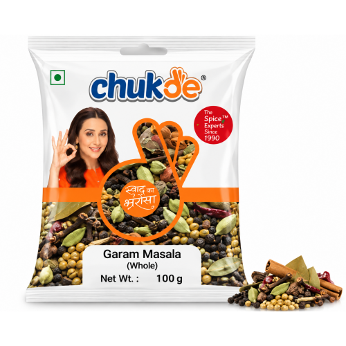 CHUKDE GARAM MASALA 50G CHUKDE GARAM MASALA 50G