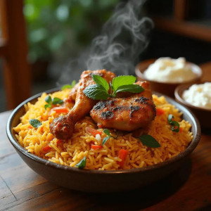 CHICKEN LEG BIRYANI