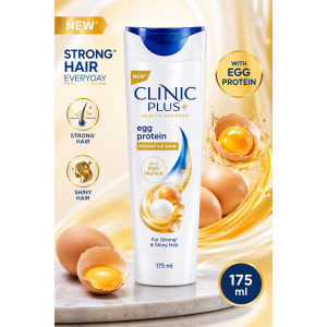 CLINIC PLUS EGG PROTEIN SHAMPOO 175ML CLINIC PLUS EGG PROTEIN SHAMPOO 175ML
