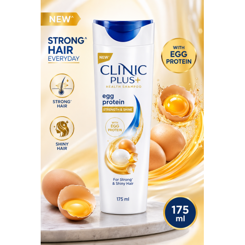 CLINIC PLUS EGG PROTEIN SHAMPOO 175ML