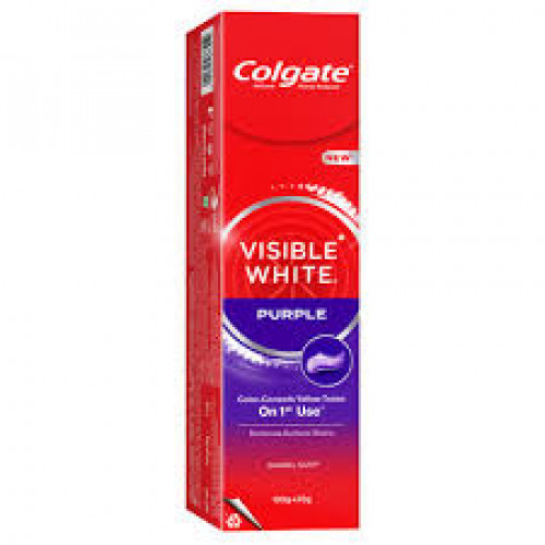 COLGATE VISIBLE WHITE PURPLE 120G