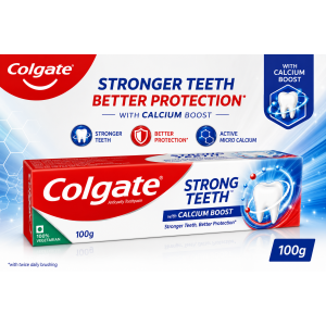 COLGATE STRONG TEETH 100G COLGATE STRONG TEETH 100G