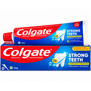 COLGATE STRONG TEETH PASTE 100G COLGATE STRONG TEETH PASTE 100G